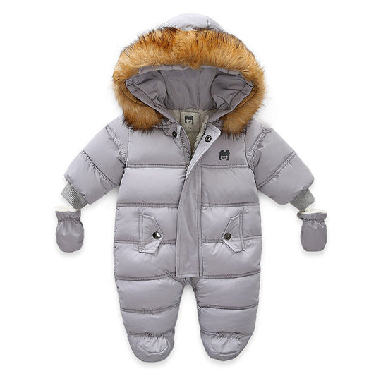 Baby Kids Jumpsuit Jacket with Gloves-Junk in the Trunk