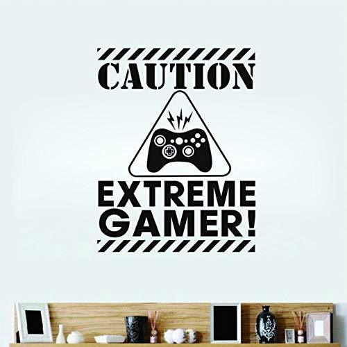 caution gamers  wall stickers-Junk in the Trunk