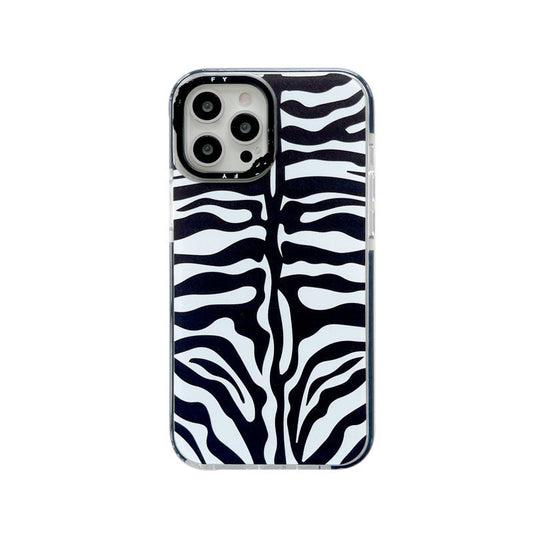 Zebra Pattern Phone Case Transparent-Junk in the Trunk